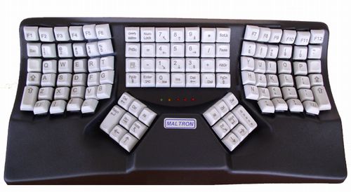 Эргономичная 3D-клавиатура Maltron